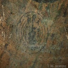 ฆ้องเนื้อทองเหลืองโบราณ ขนาดใหญ่ ขนาด 14.5*14. 5 นิ้ว