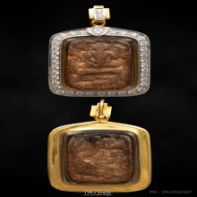 หลวงพ่อปาน ขี่นกบัวฟันปลา มาพร้อมเลี่อมทอง ฝังเพชรCZ