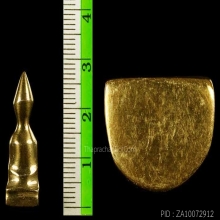 พญาเหล็กไหลพ่อหวล วัดพุทไธศวรรย์ สีท้องปลาไหล สูง 2.8 ซ.ม.