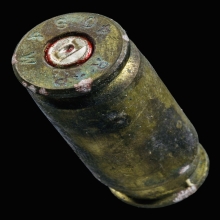 ตะกรุดนารายแปลงรูป อ.นอง วัดทรายขาว ขนาดลูกปืน.22 “ยุคต้น