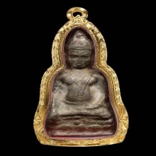 พระหูยาน พิมพ์กลาง อกกากบาท กรุใหม่ กรุวัดพระศรีฯ