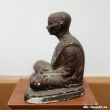 พระบูชา หลวงพ่อขอม วัดไผ่โรงวัว ปี 2505 เนื้อปูนผสมผง