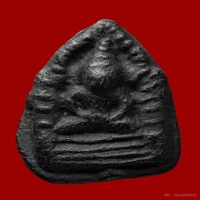 พระลำพูนดำ หรือพระผงดำ หลวงพ่ออิ่ม วัดหัวเขา สุพรรณบุรี