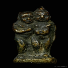 กัณหาชาลี บล็อคสามขานิยม รุ่นแรก หลวงพ่อคล้อย วัดบางไกรนอก 