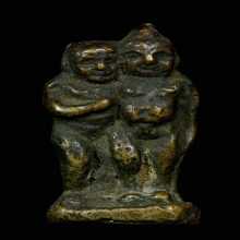 กัณหาชาลี บล็อคสามขานิยม รุ่นแรก หลวงพ่อคล้อย วัดบางไกรนอก 