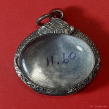 ขายตลับเงินใส่เหรียญทรงกลม 