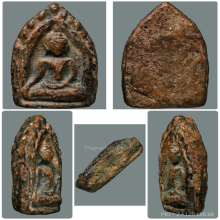 พระขุนแผนกรุบ้านกร่าง พลายเดี่ยวพิมพ์ซุ้มประตู (ลงรักไม่แพง)