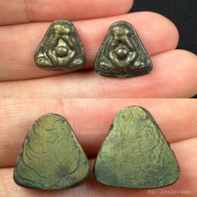 พระปิดตาเมฆสิทธิ์ หลวงพ่อทับ วัดอนงคาราม พิมพ์ชะลูดไม่แต่ง