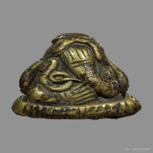 พระปิดตาเนื้อขัยลงหิน ศิลปะเขมร เก่าลึกๆ