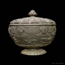 ครอบน้ำมนต์มงคลเก้าหลวงพ่อแฉ่งพิธีวัดชนะสงครามปี2484ครบชุด