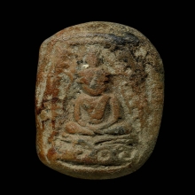 พระกรุวัดจุฬามณี พิมพ์หน้าฤาษีบัวม้วน หลังนางนิยมสุด