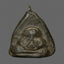 ปิดตาเนื้อตะกั่วหลวงปู่เจียวัดกำแพง