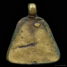 เหรียญหล่อหลวงพ่อเงิน วัดบางคลาน พิมพ์จอบใหญ่