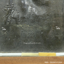 พระบูชากำแพงศอกวัดพระศรีรัตนมหาธาตุหลังตอกโค้ต