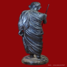 บูชารูปเหมือน หลวงปู่แหวน พิมพ์ยืน ชุดไตรภาคี ปี๒๕๒๐