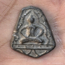 พระหล่อเนื้อตะกั่วลบถม หลวงพ่อขัน วัดนกกระจาบ