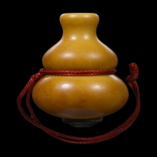 น้ำเต้าดูดทรัพย์จัมโบ้รุ่นแรก งาแกะ หลวงพ่อสด วัดปากน้ำ