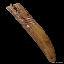  ปลัดขิกหลวงพ่อผินะ วัดสนมลาว จ.สระบุรี เนื้องาช้าง