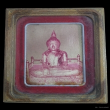 กรอบรูปบูชา ลพ.ทอง วัดเขาตะเครา จ.เพชรบุรี