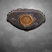 พระกริ่งไตรลักษณ์หลวงพ่อเกษม เขมโก ปี2517