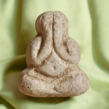 พระปิดตาเงินไหลมา หลวงปู่หมุน ออกวัดซับลำใย ปี 2542