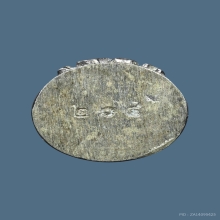 รูปหล่อ เปี๊ยก กุมารทอง ในกุฏิ หลวงพ่อกวย เนื้อเงิน