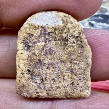 พระกรุวัดเงินคลองเตย เล็บมือสมาธิ ลึกสวยเนื้อจัดมาก 