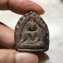 พระขุนแผนกรุบ้านกร่าง พลายเดี่ยวพิมพ์ซุ้มประตู (ลงรักไม่แพง)