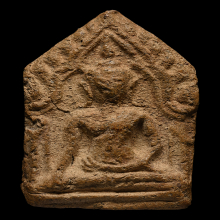 พระขุนแผน กรุบ้านกร่าง พิมพ์อกใหญ่ 