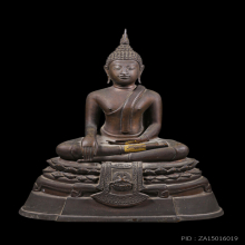 พระบูชาหลวงพ่อทอง วัดเขาตะเครา จังหวัดเพชรบุรี