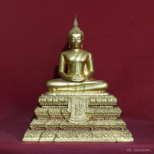 พระบูชายิ้มรับฟ้า อนุสรณ์สมเด็จโต 122 ปี ๒๕๓๗ หน้าตัก 9 นิ้ว