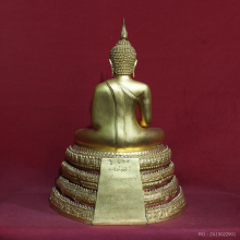 พระบูชายิ้มรับฟ้า อนุสรณ์สมเด็จโต 122 ปี ๒๕๓๗ หน้าตัก 9 นิ้ว