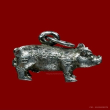 หมูหล่อโบราณ หลวงพ่อเปิ่น วัดบางพระ จ.นครปฐม