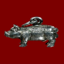 หมูหล่อโบราณ หลวงพ่อเปิ่น วัดบางพระ จ.นครปฐม