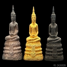 #พระทองคำ.. พระกริ่งพระประธานยิ้มรับฟ้า วัดระฆัง 