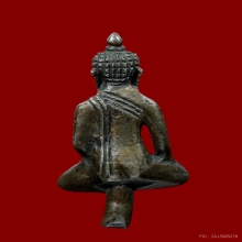 พระยอดธง เนื้อเงิน วัดพลับบางกะจะ จ.จันทบุรี ปี2535