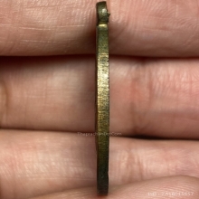 เหรียญยันต์สามดวง หลวงพ่อพิณ วัดอุบลฯ จ.ราชบุรี ปี 2500 