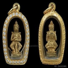 ท้าวเวสสุวรรณเจ้าคุณศรี(สนธิ์)วัดสุทัศน์ฯ ฐานไข่ปลา(บัวเม็ด)