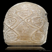 พระผงหลวงพ่อหม่น วัดคลอง12 พิมพ์เล็บมือ ปี 2463