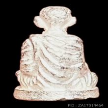 รูปหล่อจิ๋ว หลวงพ่อเกษม เขมโก เนื้อเงิน ปี2536 สวยแชมป์