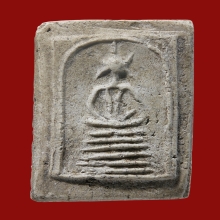 สมเด็จวัดเกศไชโย พิมพ์เล็กฐาน 6 ชั้น (อกตลอดเล็ก) นอกพิมพ์ 1