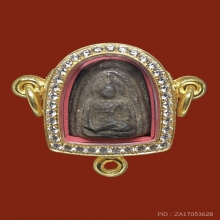 พระพิมพ์มารวิชัย ซุ้มรัตนตรัย หลวงปู่บุญ เนื้อผงยาจินดามณี