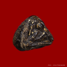 พระปิดตาหลวงปู่แย้ม วัดด่านสำโรง เนื้อผงคลุกรัก