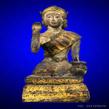 พระบูชารัตนะ พิมพ์นางกวัก(ปะแป้ง)