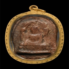 พระพุทธชินราชใบเสมา เนื้อดิน กรุวัดใหญ่ พิษณุโลก