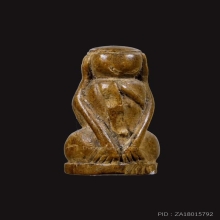 พระปิดตาไม้แกะ ไม่ทราบคณาจารย์