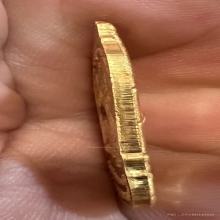 หลวงปู่คร่ำ วัดวังหว้า เนื้อทองคำ 2537