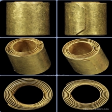 ตะกรุดลูกอมโลกธาตุทองคำหลวงปู่เหรียญวัดหนองบัว