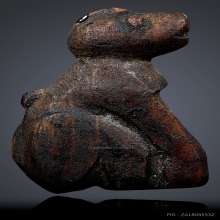 สิงห์หน้าโบสถ์ หลวงปู่รอด วัดบางน้ำวน สวย