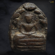 พระนาคปรกลูกยอ เนื้อดิน กำแพงเพชร